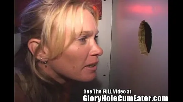 Hete Hot MILF Takes All Cummers Bareback Style In The Gloryhole warme films