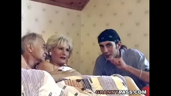 Hot Granny Threesome warm Movies