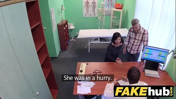 Hot Fake Hospital Czech doctor cums over horny cheating wifes tight pussy warm Movies