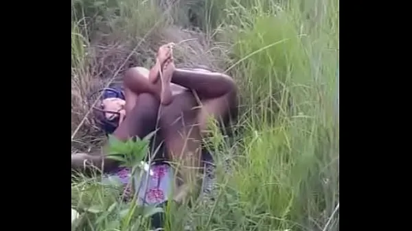 Hot Black Girl Fucked Hard in the bush. Get More at warm Movies