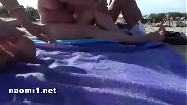 Hot public beach cap agde by naomi slut warm Movies