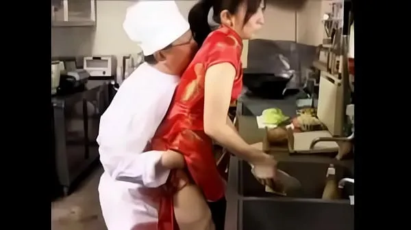 Hot Horny japanese cook fucks a mature lady warm Movies