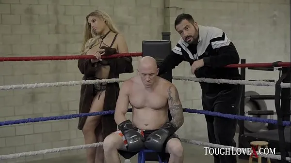 Hot Priest boxing to win a hot busty blonde for a prize warm Movies