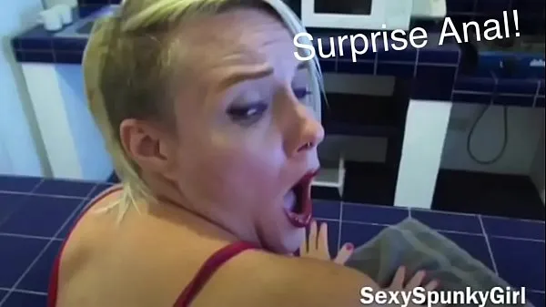 Hot Anal Surprise While She Cleans The Kitchen: I Fuck Her Ass With No Warning warm Movies