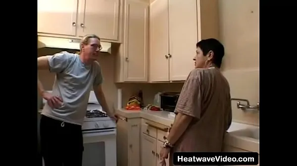 Hot A granny fucked in the kitchen warm Movies