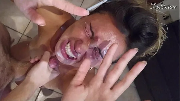 Hot Girl orgasms multiple times and in all positions. (at 7.4, 22.4, 37.2). BLOWJOB FEET UP with epic huge facial as a REWARD - FRENCH audio warm Movies