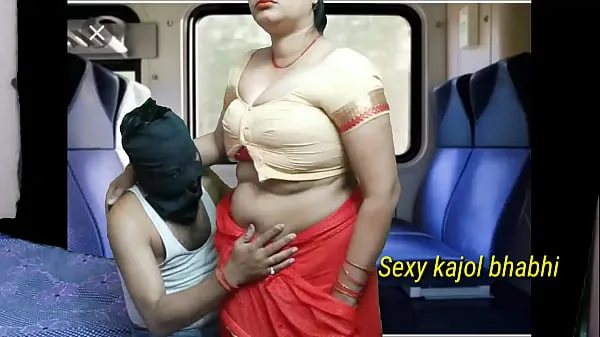 Hot Indian aunty fucking in coach with her son in a journey and sucking cock and take cum in pussy warm Movies