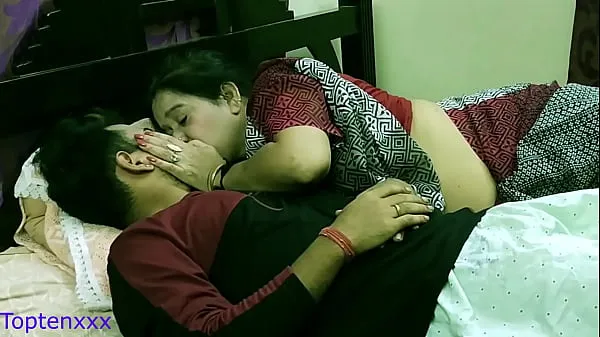 Hot Indian Bengali Milf stepmom teaching her stepson how to sex with girlfriend!! With clear dirty audio warm Movies