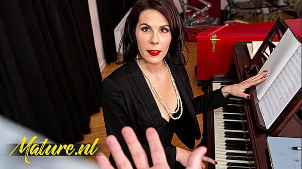 Hot French Piano Teacher Fucked In Her Ass By Monster Cock warm Movies