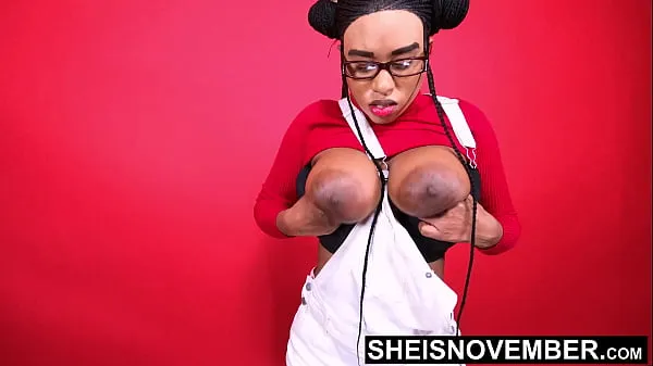 Hot I'm Erotically Posing My Large Natural Tits And Huge Brown Areolas Closeup Fetish, Bending Over With My Big Boobs Bouncing, Petite Busty Black Babe Sheisnovember Jiggling Her Saggy Bomb Shells While Bending Over After Sitting on Msnovember warm Movies