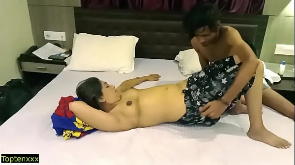 Indian hot collage girl sexe amateur avec son demi-frère !! Sexe tabou familial Films chauds