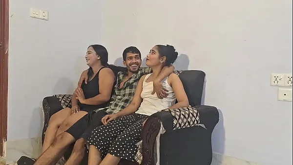 Hot Hanif and Adori and nasima - Desi sex Deepthroat and BBC porn for Bengali Cumsluts threesome A boys Two girls fuck warm Movies