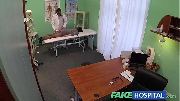Hot Fake Hospital G spot massage gets hot brunette patient wet warm Movies