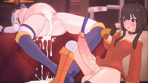 Hot Aqua Gets Pounded (KonoSuba Futa Animation warm Movies